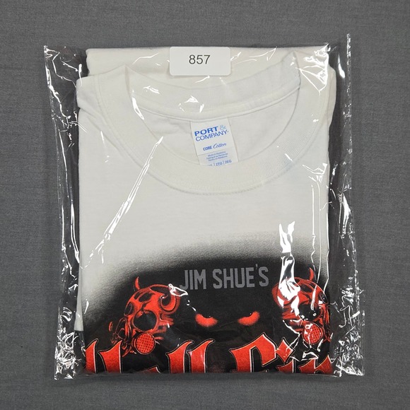 Jim Shue Hell Fire Drag Racing Corvette Funny Car Tee Americana Motorsports 2XL - Picture 9 of 9